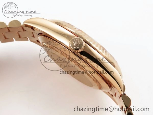 Day Date 40 RG 228235 ARF 1:1 Best Edition RG Roman Dial on President Bracelet VR Lightweight 1508