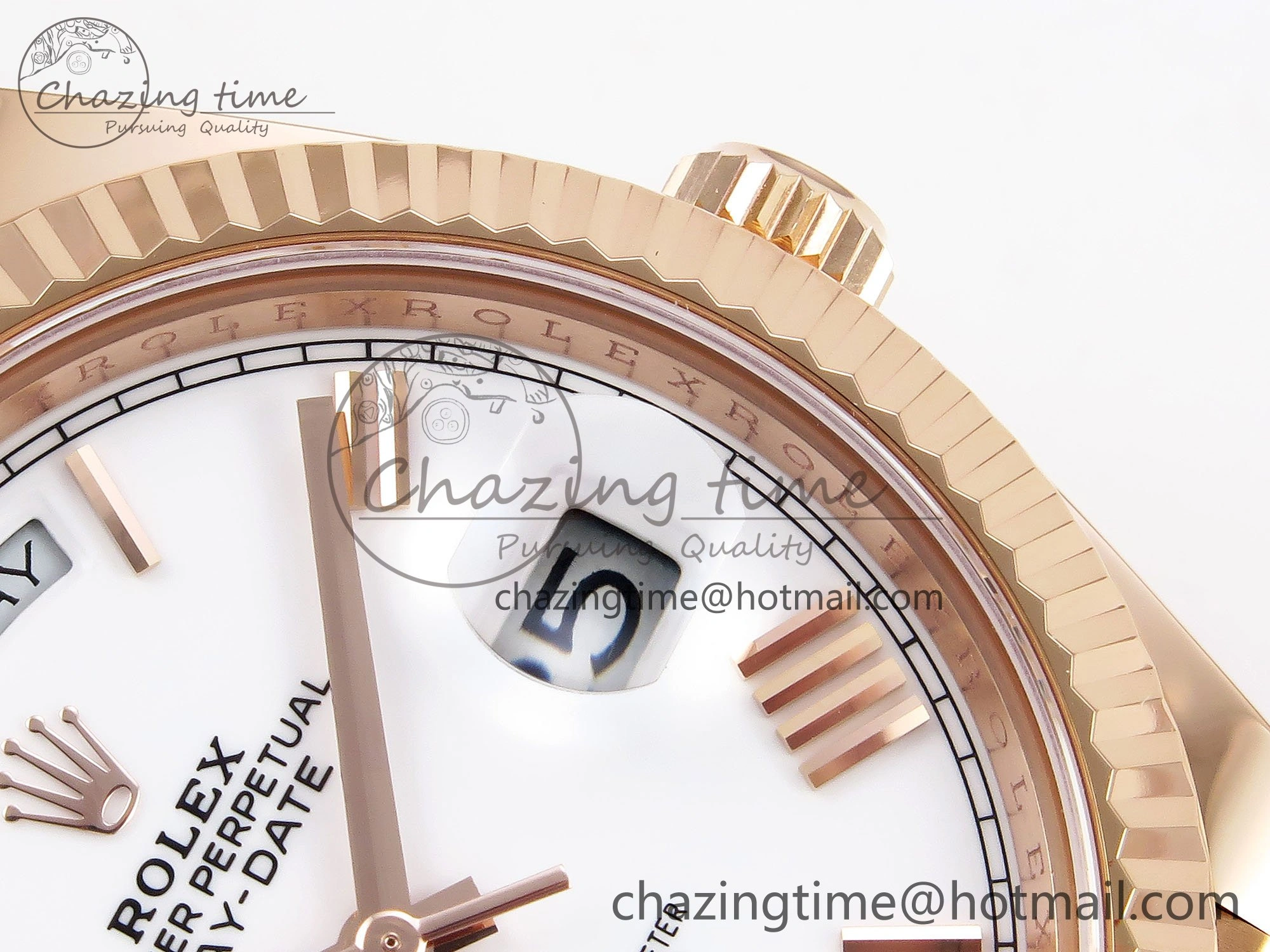 Day Date 40 RG 228235 ARF 1:1 Best Edition White Roman Dial on President Bracelet VR BestValue 1510