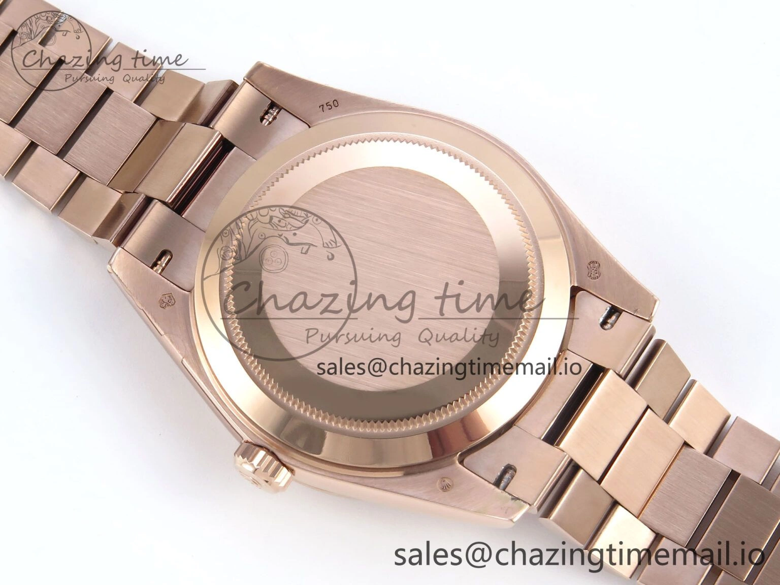 Colorful Day Date 40 RG 228235 KF 1:1 Best Edition RG Crystal Dial on President Bracelet VR3255 (Gain Weight) 836