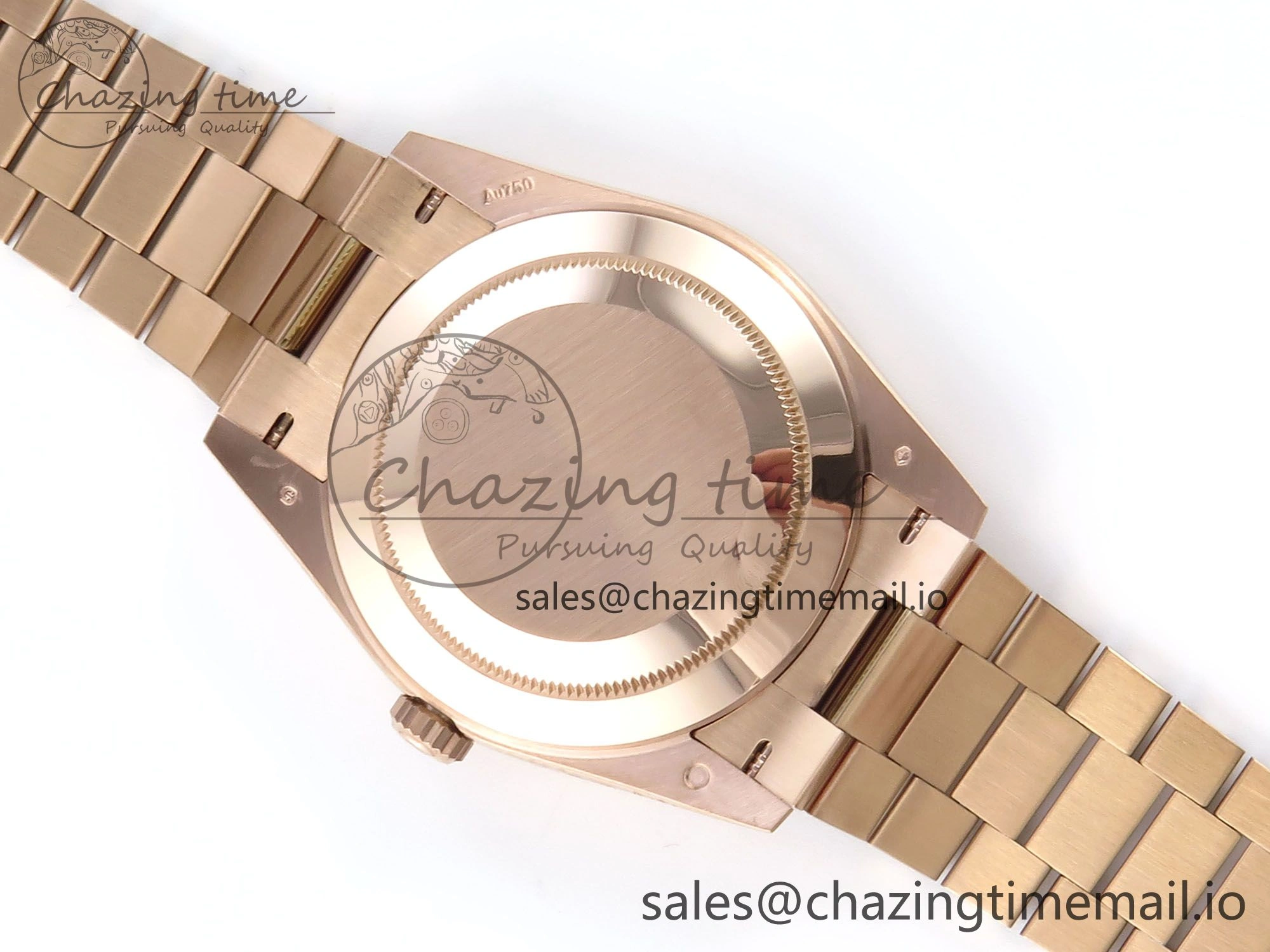 ComfortFit Day Date 40 RG 228235 Noob 1:1 Best Edition Brown Crystal Dial on President Bracelet A2836 (Gain Weight) 790