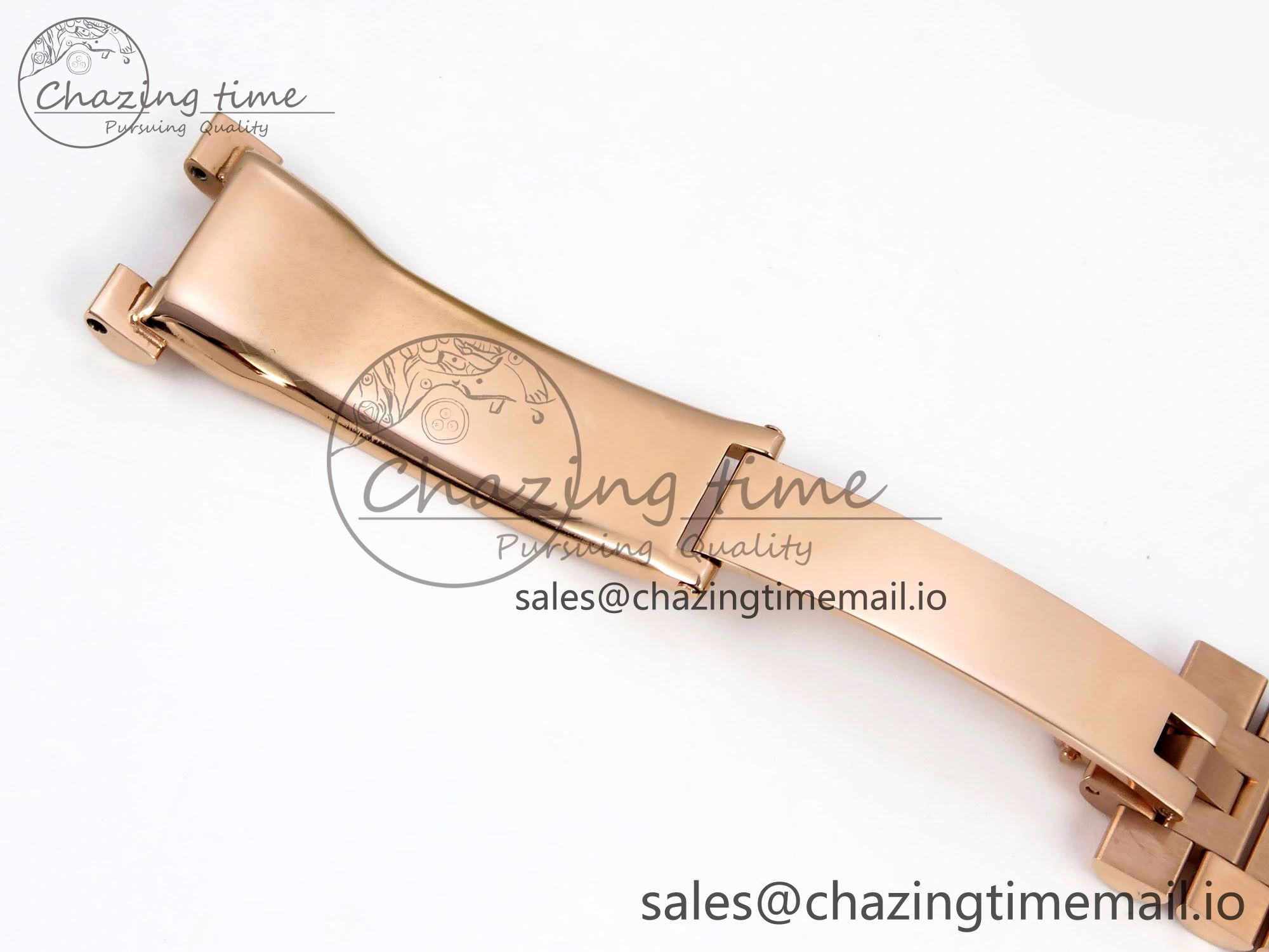 Day Date 40 RG 228235 QF 1:1 Best Edition Blue Dial Crystal Markers on President Bracelet VR WrinkleFree 1281