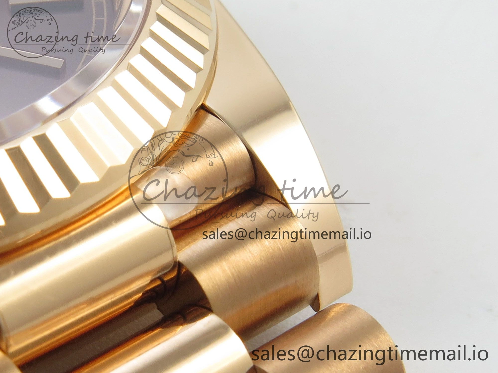 Day Date 40 RG 228235 THBF 1:1 Best Edition Brown Roman Dial on President Bracelet VR3255 V3 (Gain Weight) HighPerformance 261