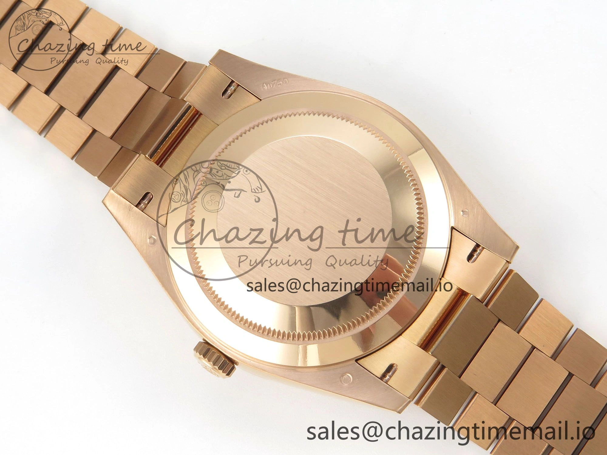Day Date 40 RG 228235 THBF 1:1 Best Edition Brown Textured Marker Dial on President Bracelet VR3255 V3 (Gain Weight) WrinkleFree 265