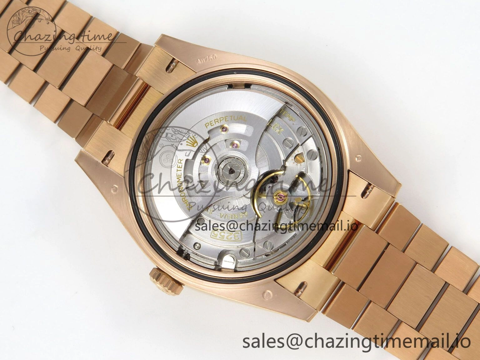 Day Date 40 RG 228235 THBF 1:1 Best Edition Brown Textured Marker Dial on President Bracelet VR3255 V3 (Gain Weight) WrinkleFree 265