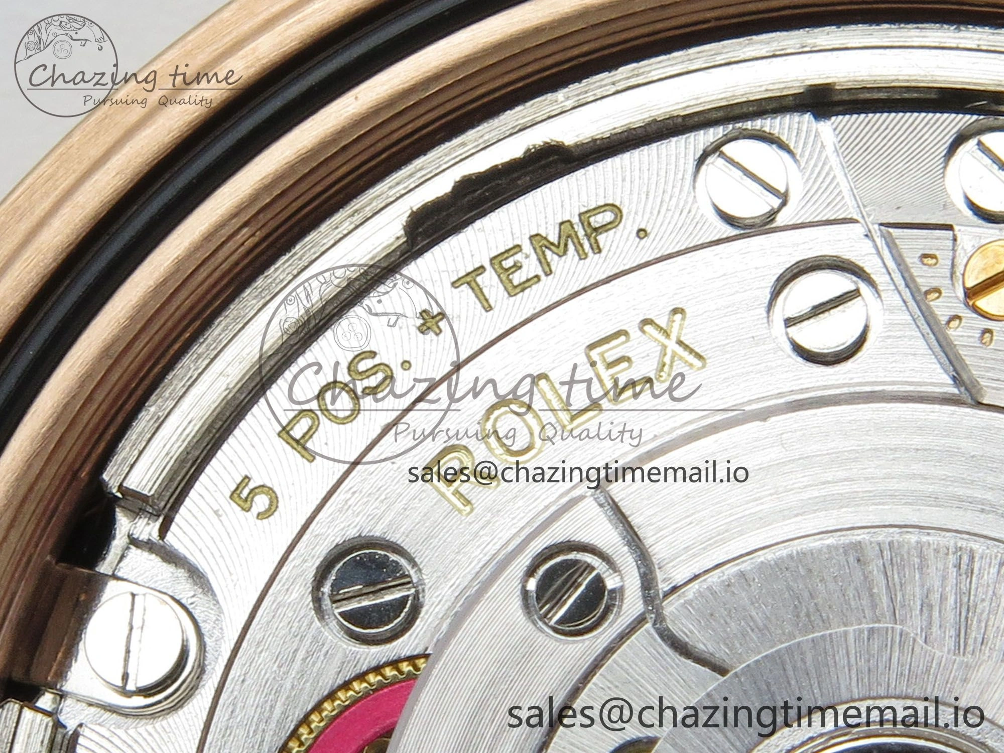 Day Date 40 RG 228235 THBF 1:1 Best Edition Brown Textured Marker Dial on President Bracelet VR3255 V3 (Gain Weight) WrinkleFree 265
