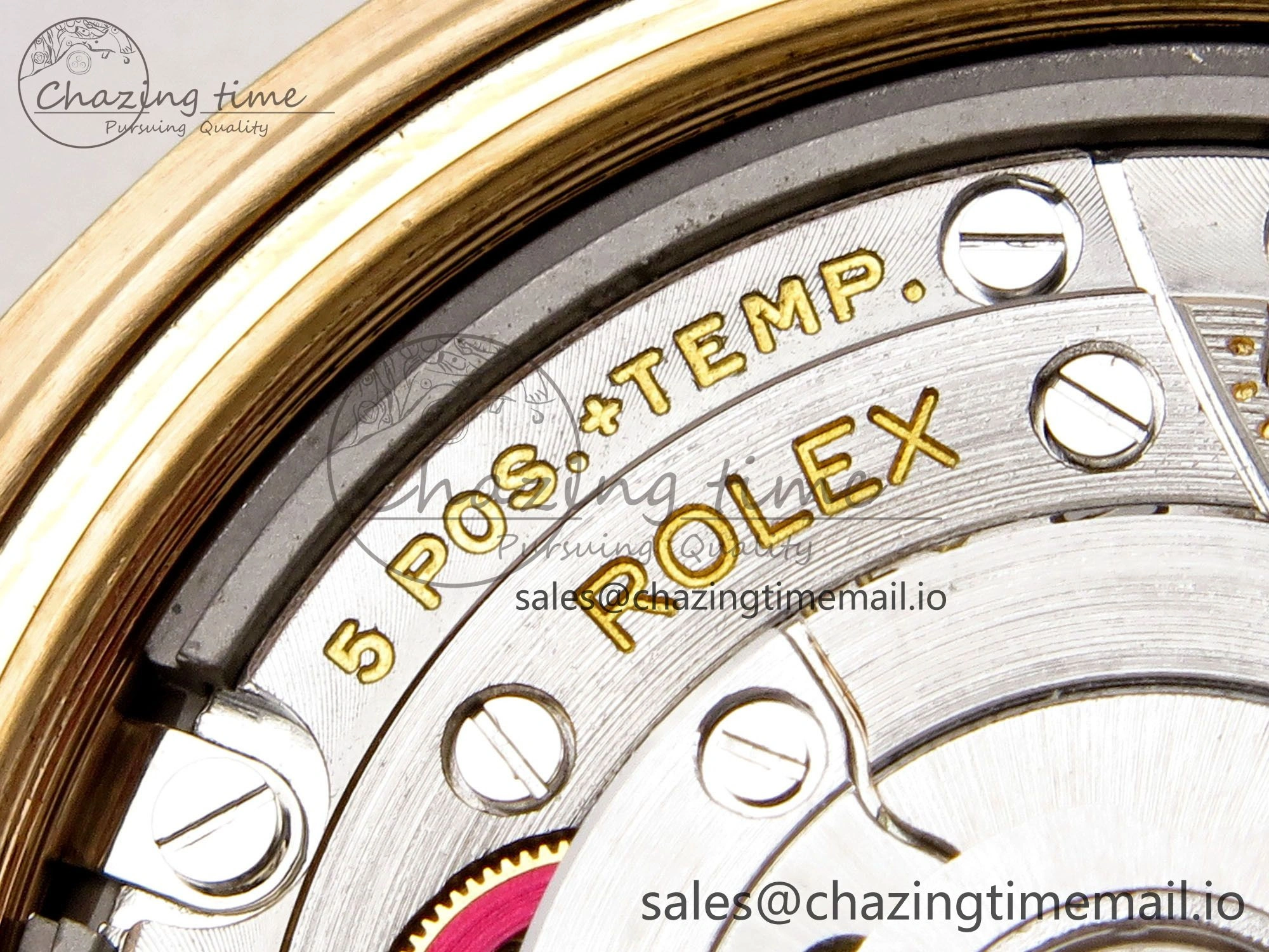 Packable Day Date 40 RG 228235 THBF 1:1 Best Edition Gray Ombre Roman Dial on President Bracelet VR3255 (Gain Weight) 954