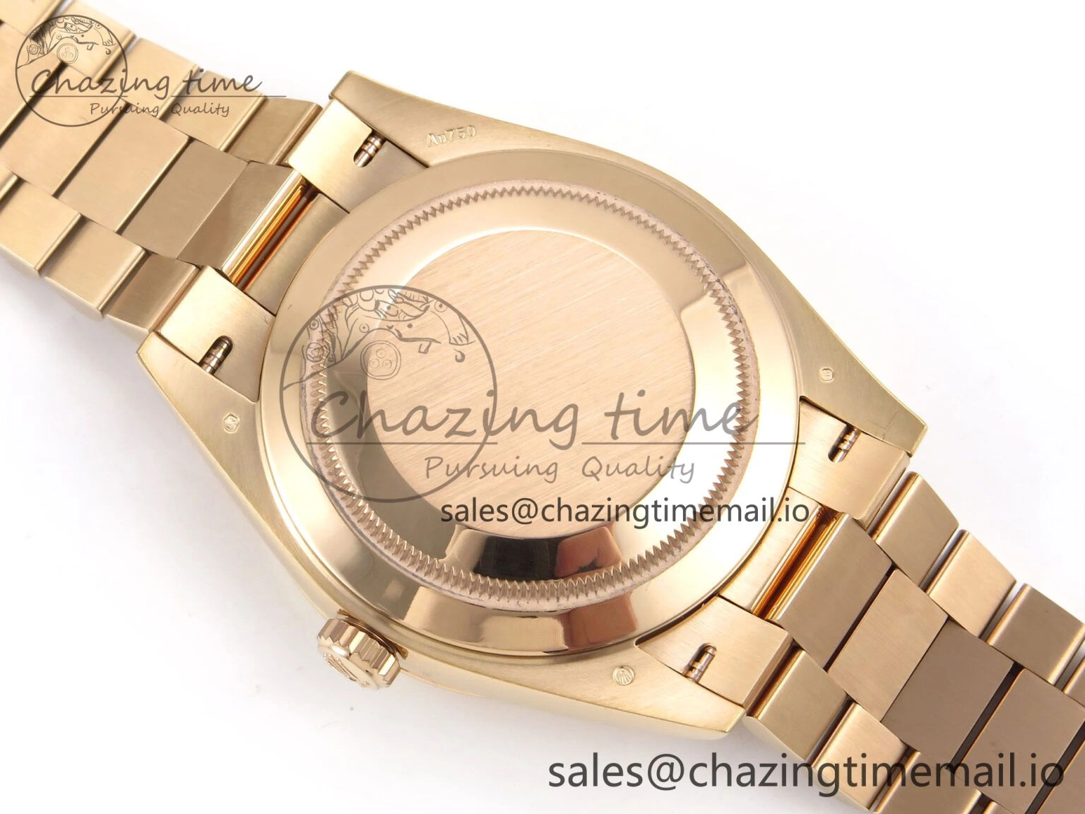Packable Day Date 40 RG 228235 THBF 1:1 Best Edition Gray Ombre Roman Dial on President Bracelet VR3255 (Gain Weight) 954