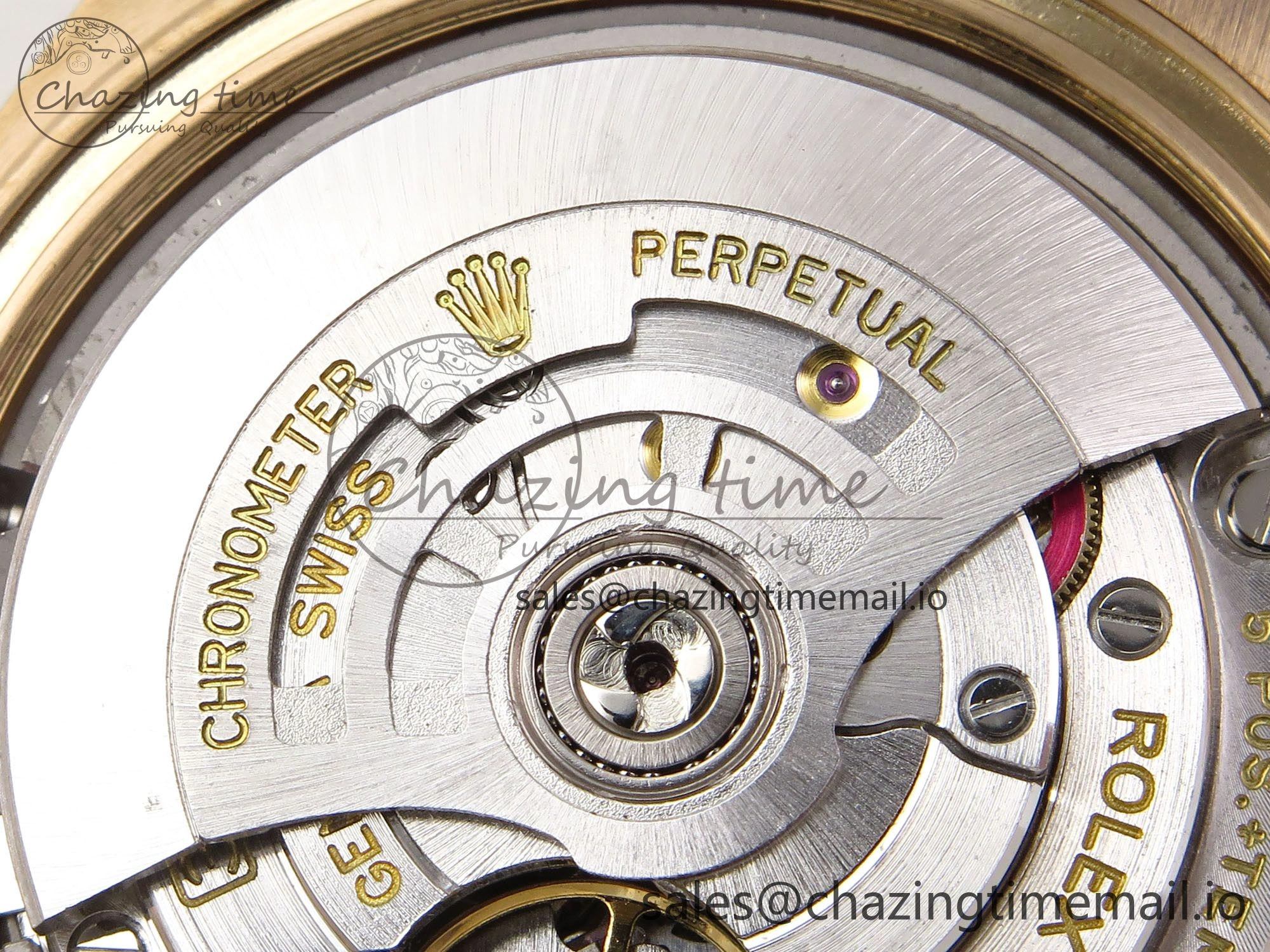 Packable Day Date 40 RG 228235 THBF 1:1 Best Edition Gray Ombre Roman Dial on President Bracelet VR3255 (Gain Weight) 954
