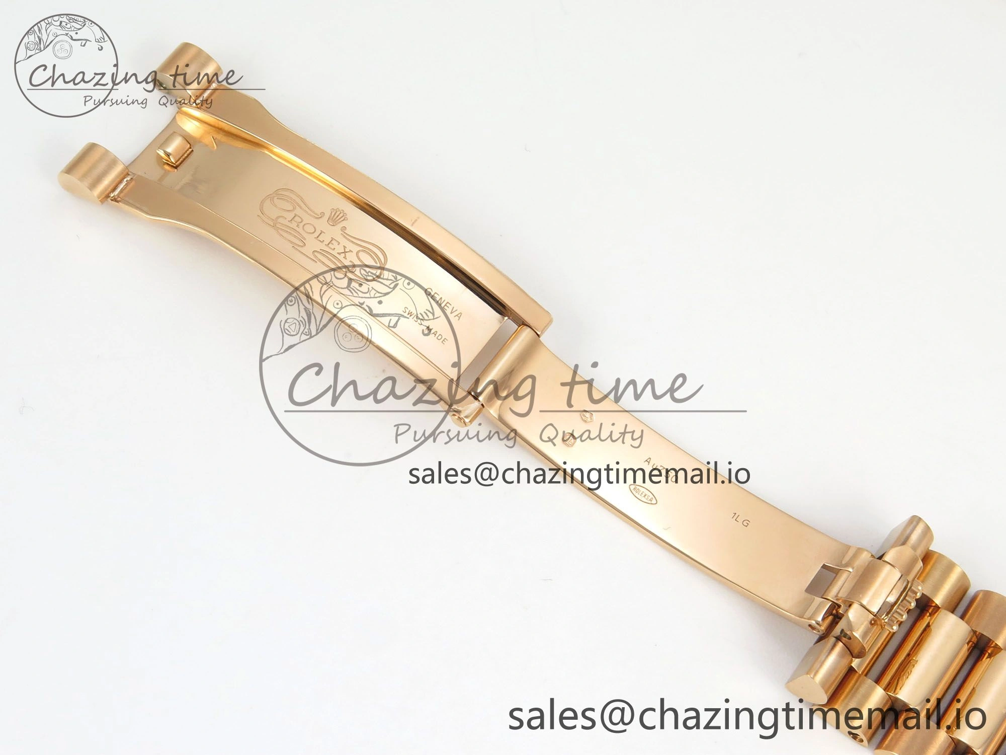 Day Date 40 RG 228235 THBF 1:1 Best Edition RG Marker Dial on President Bracelet VR3255 V3 (Gain Weight) Durable 260