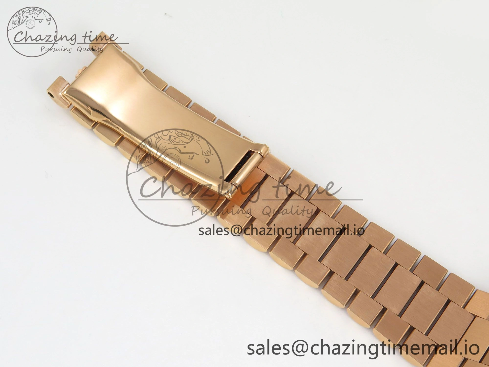 Day Date 40 RG 228235 THBF 1:1 Best Edition RG Roman Dial on President Bracelet VR3255 V3 (Gain Weight) TravelReady 263