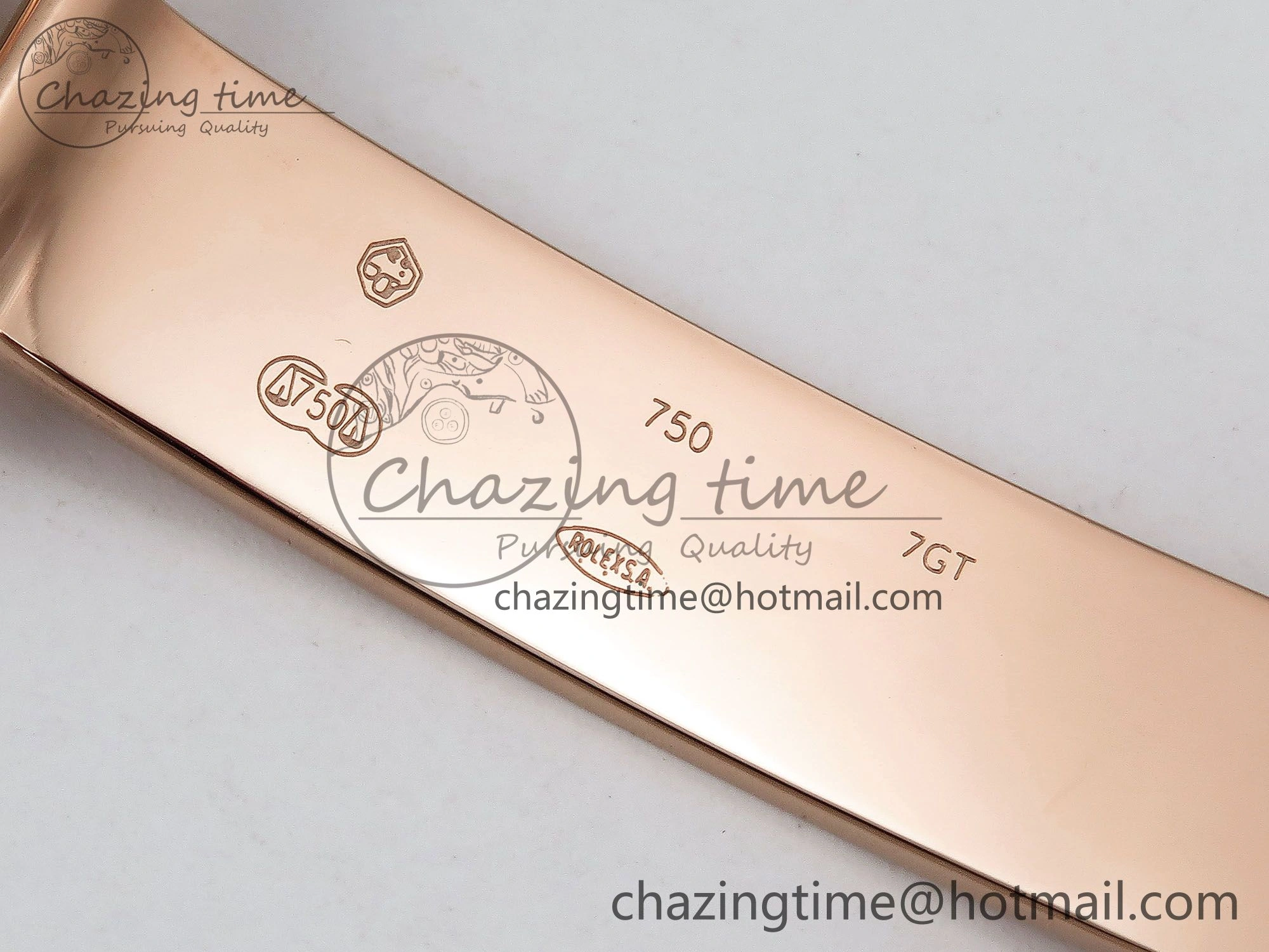 Day Date 40 RG JDF 904L Steel Pink Stripe Dial on President Bracelet VR3255 V3 (Gain Weight) Trendy 1358