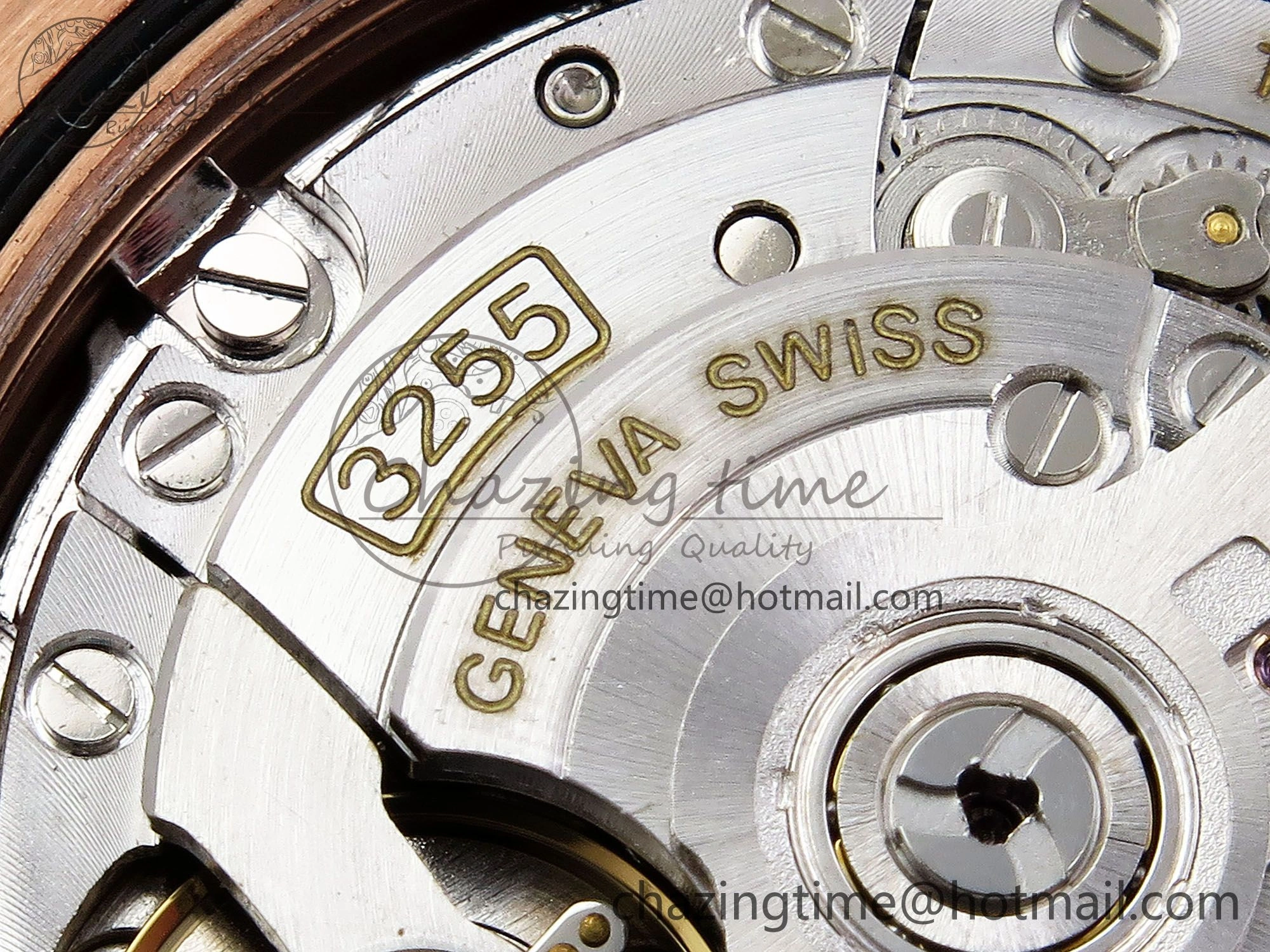 Day Date 40 RG JDF 904L Steel RG Big Roman Dial on President Bracelet VR3255 V3 (Gain Weight) Lightweight 1349