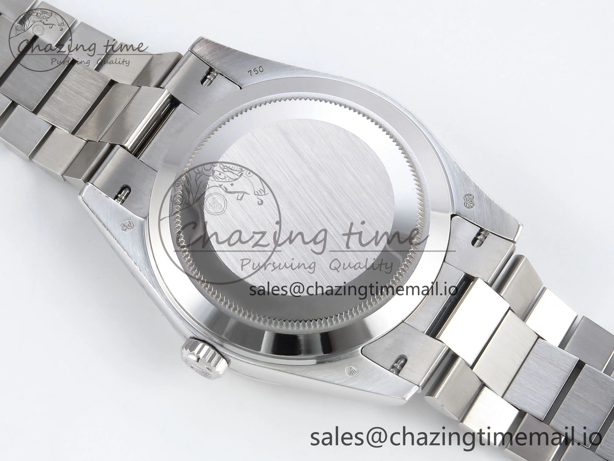 Day Date 40 SS 228236 KF 1:1 Best Edition Ice Blue Crystal Dial on President Bracelet VR3255 (Gain Weight) Contemporary 835