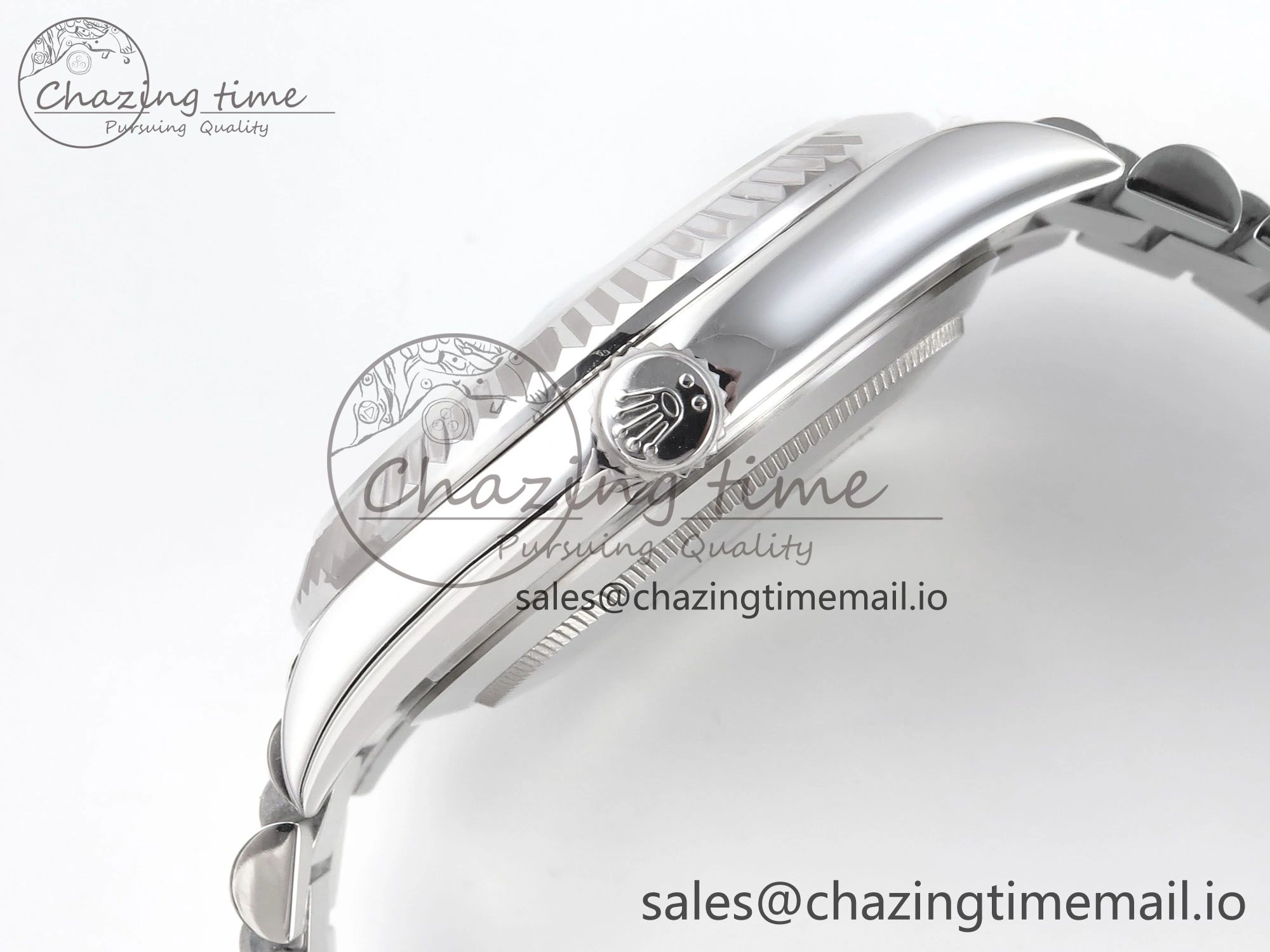 Day Date 40 SS 228236 KF 1:1 Best Edition Ice Blue Roman Dial on President Bracelet VR3255 (Gain Weight) HighPerformance 829
