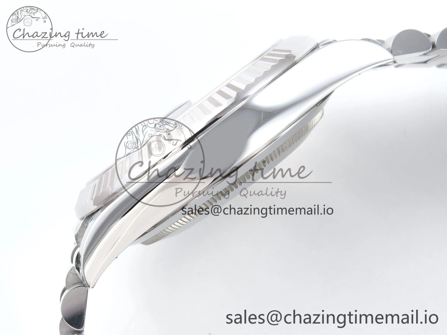 Bright Day Date 40 SS 228236 THBF 1:1 Best Edition Black Crystal Dial on President Bracelet VR3255 V3 (Gain Weight) 376