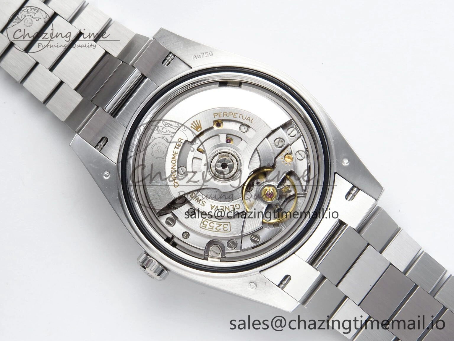 Bright Day Date 40 SS 228236 THBF 1:1 Best Edition Black Crystal Dial on President Bracelet VR3255 V3 (Gain Weight) 376