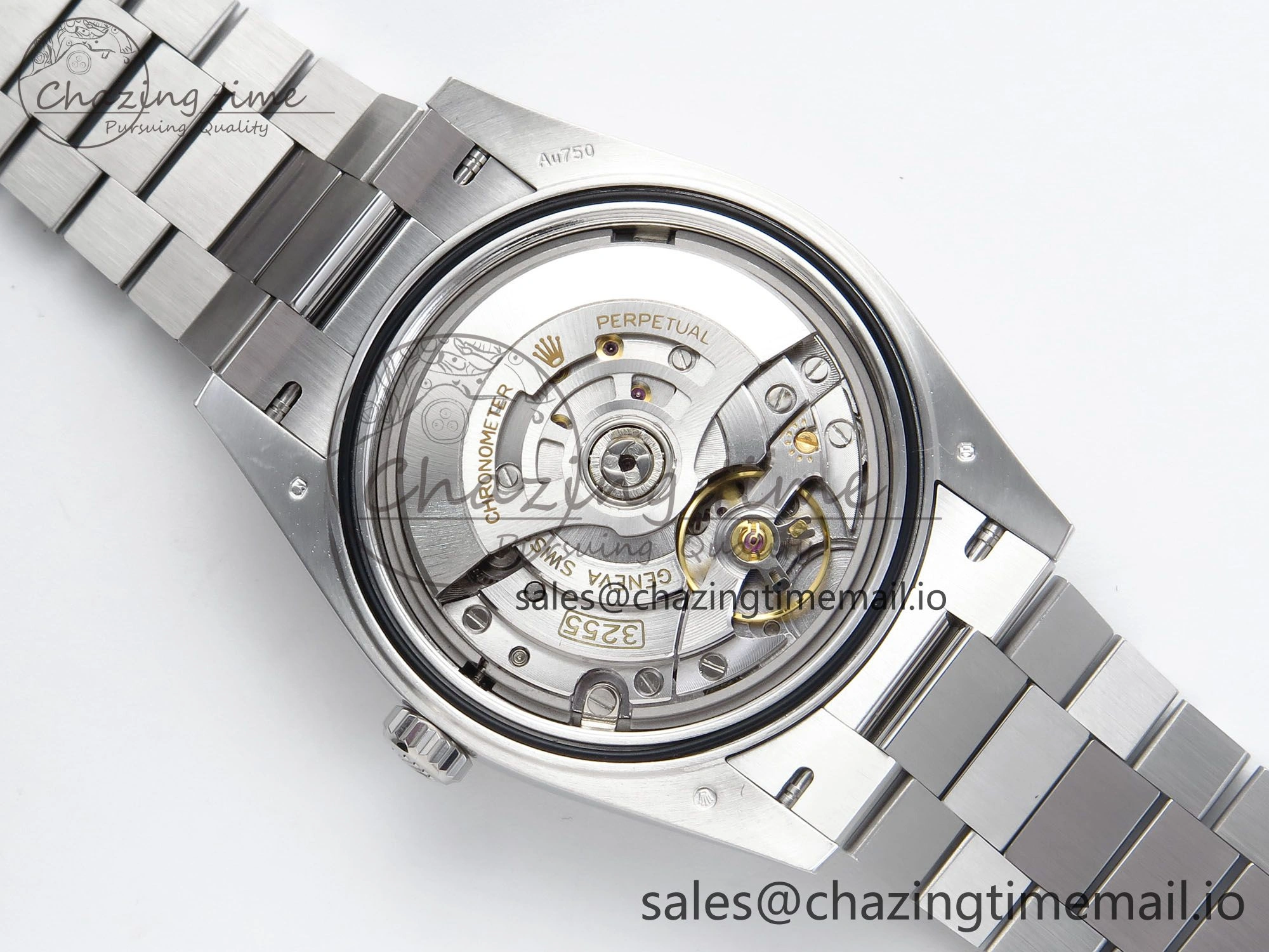 Bright Day Date 40 SS 228236 THBF 1:1 Best Edition Black Crystal Dial on President Bracelet VR3255 V3 (Gain Weight) 376