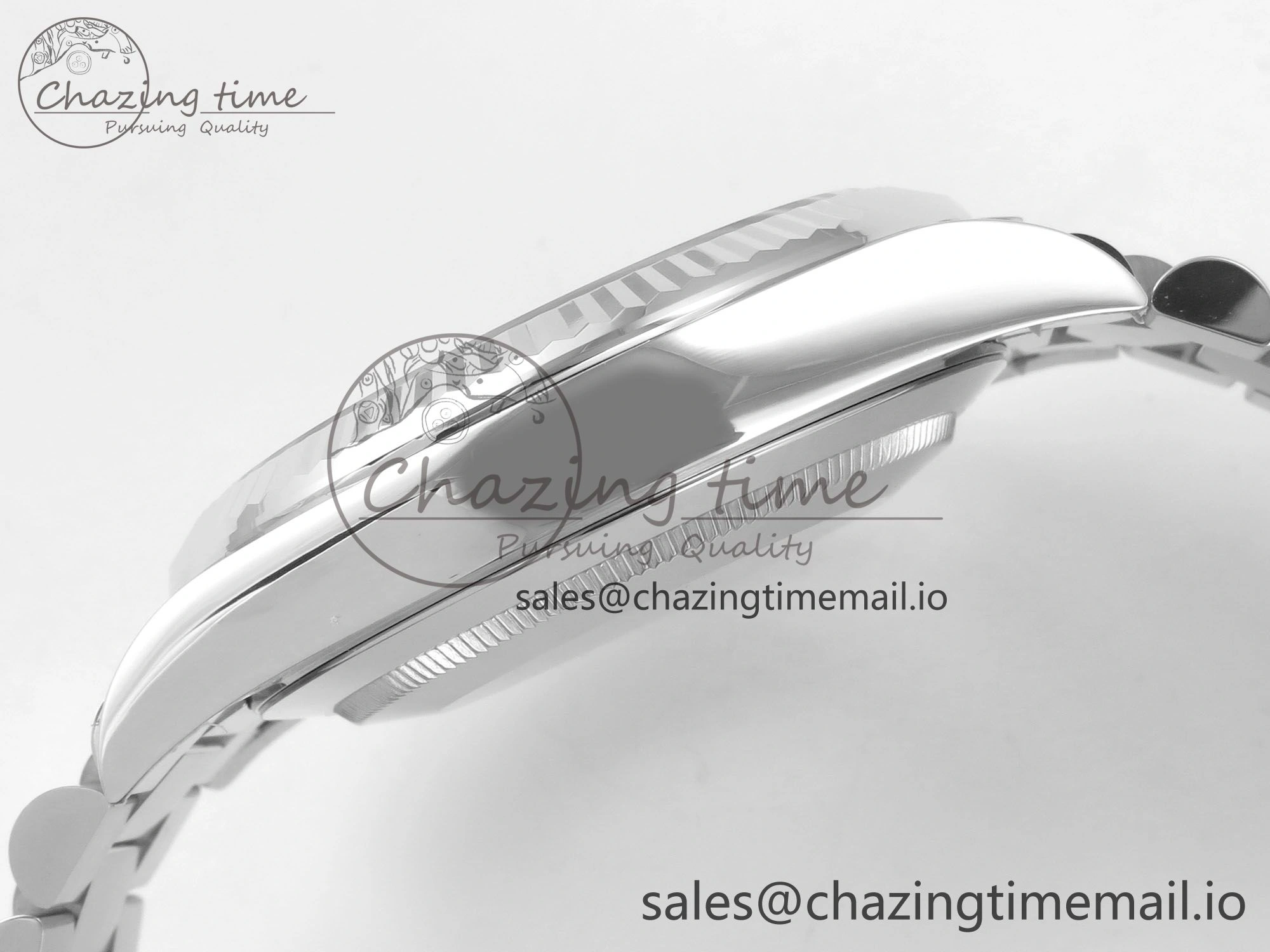 Resilient Day Date 40 SS 228236 THBF 1:1 Best Edition Gray Marker Dial on President Bracelet VR3255 V3 (Gain Weight) 267