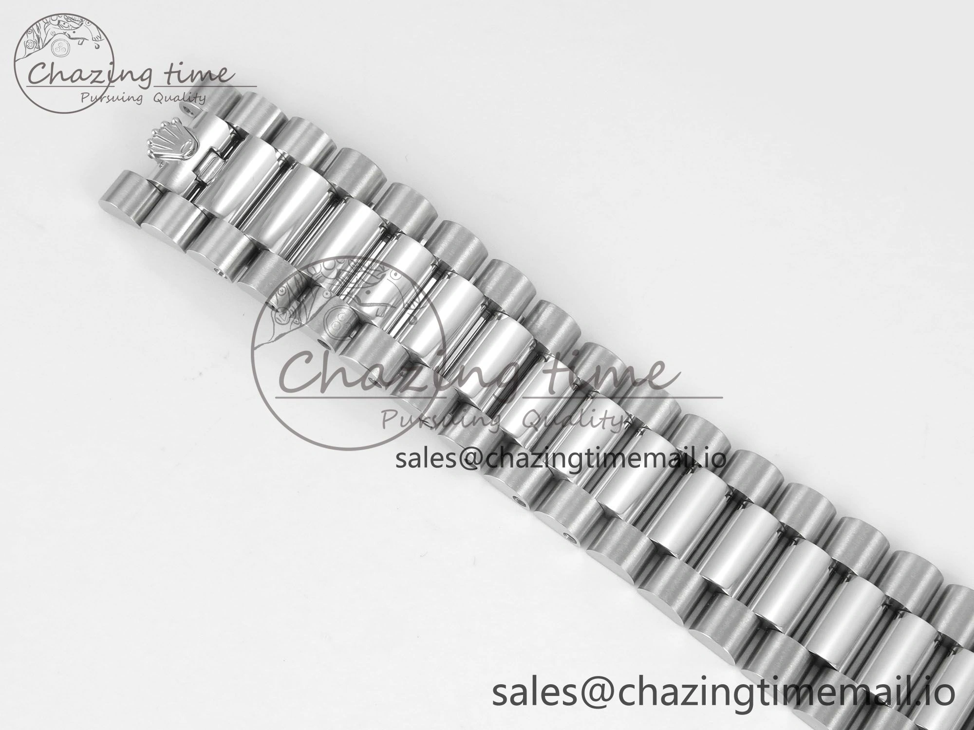 Resilient Day Date 40 SS 228236 THBF 1:1 Best Edition Gray Marker Dial on President Bracelet VR3255 V3 (Gain Weight) 267