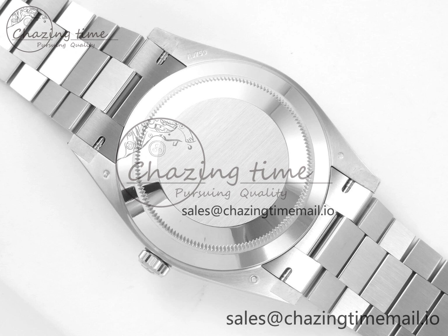 NewStyle Day Date 40 SS 228236 THBF 1:1 Best Edition Grey Textured Crystal Dial on President Bracelet VR3255 V3 (Gain Weight) 270