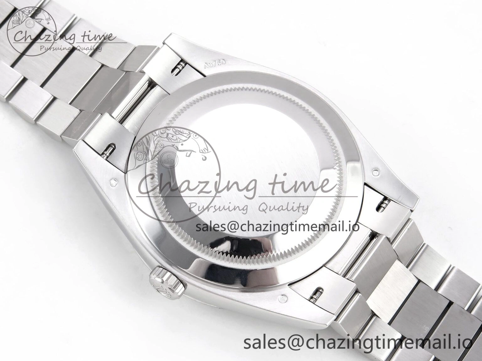 Day Date 40 SS 228236 THBF 1:1 Best Edition Ice-Blue Crystal Dial on President Bracelet VR3255 (Gain Weight) Comfortable 947
