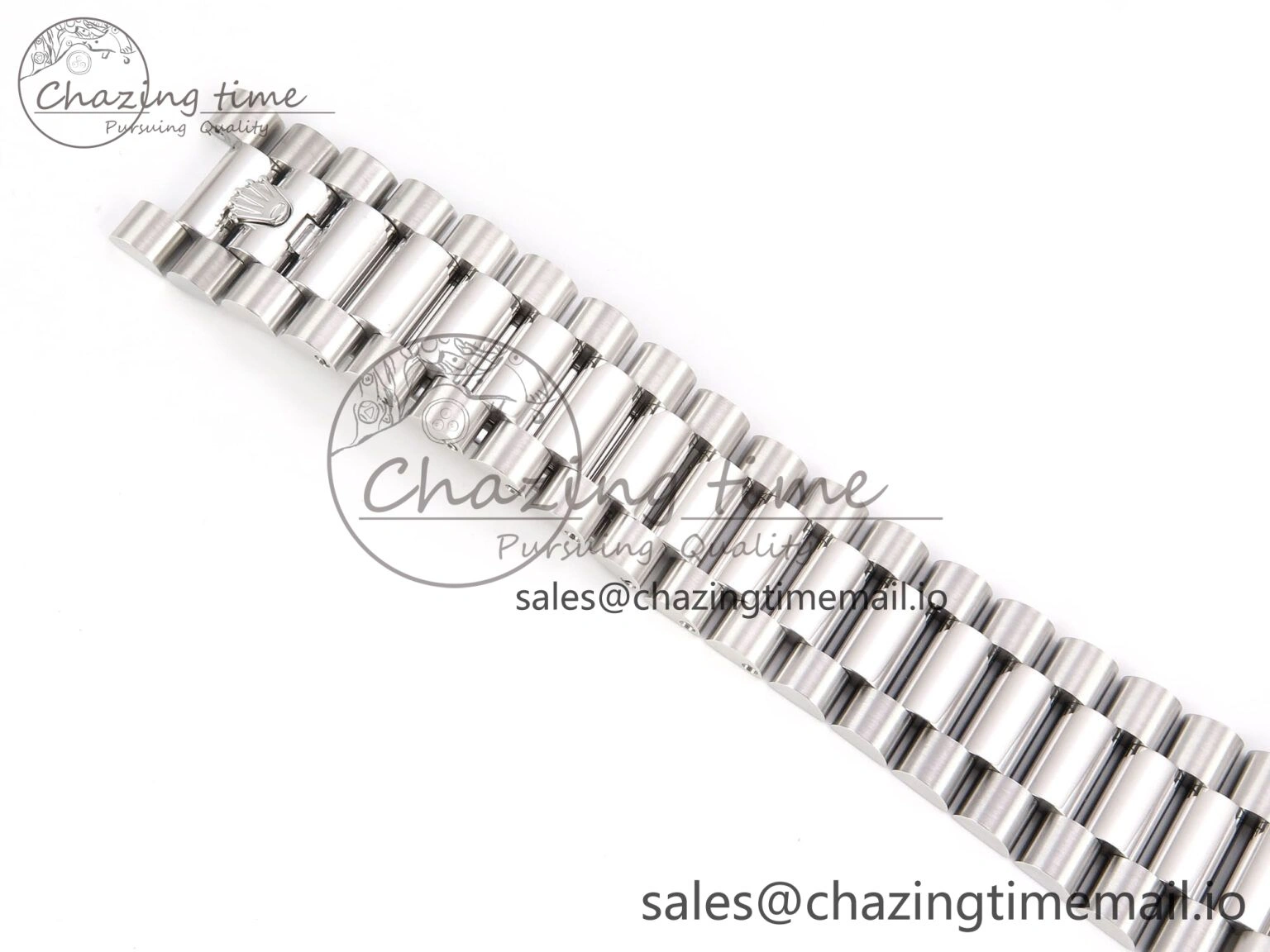 Day Date 40 SS 228236 THBF 1:1 Best Edition Ice-Blue Crystal Dial on President Bracelet VR3255 (Gain Weight) Comfortable 947