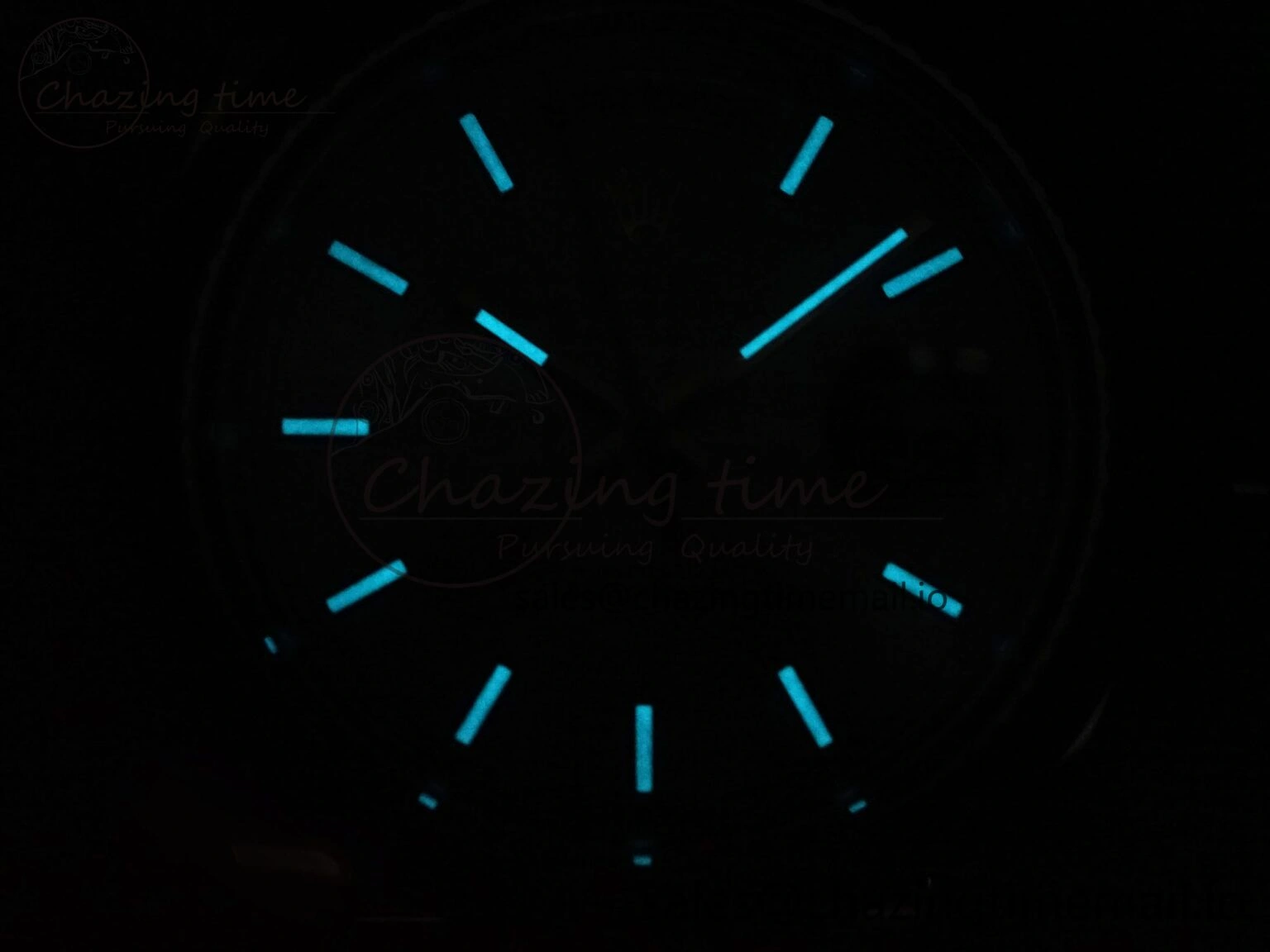 Day Date 40 SS 228236 THBF 1:1 Best Edition Ice-Blue Stick Dial on President Bracelet VR3255 (Gain Weight) Stretchable 951