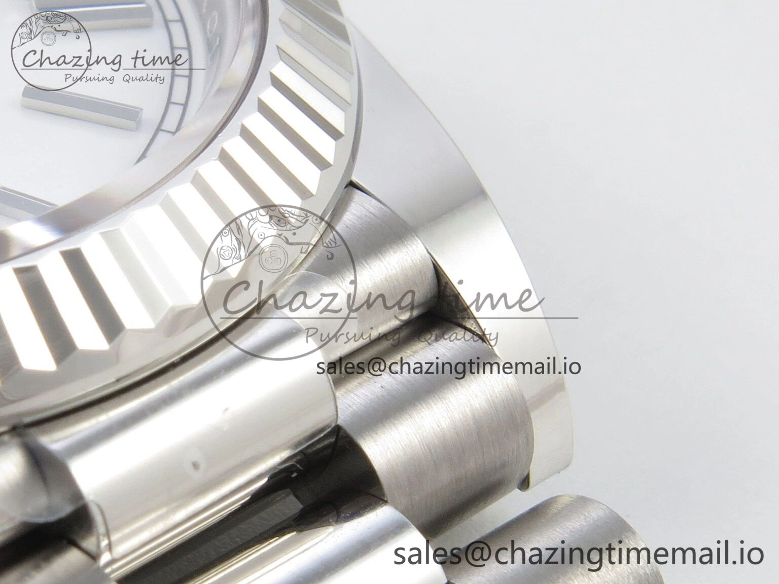 Day Date 40 SS 228236 THBF 1:1 Best Edition White MOP Roman Dial on President Bracelet VR3255 V3 (Gain Weight) Contemporary 266