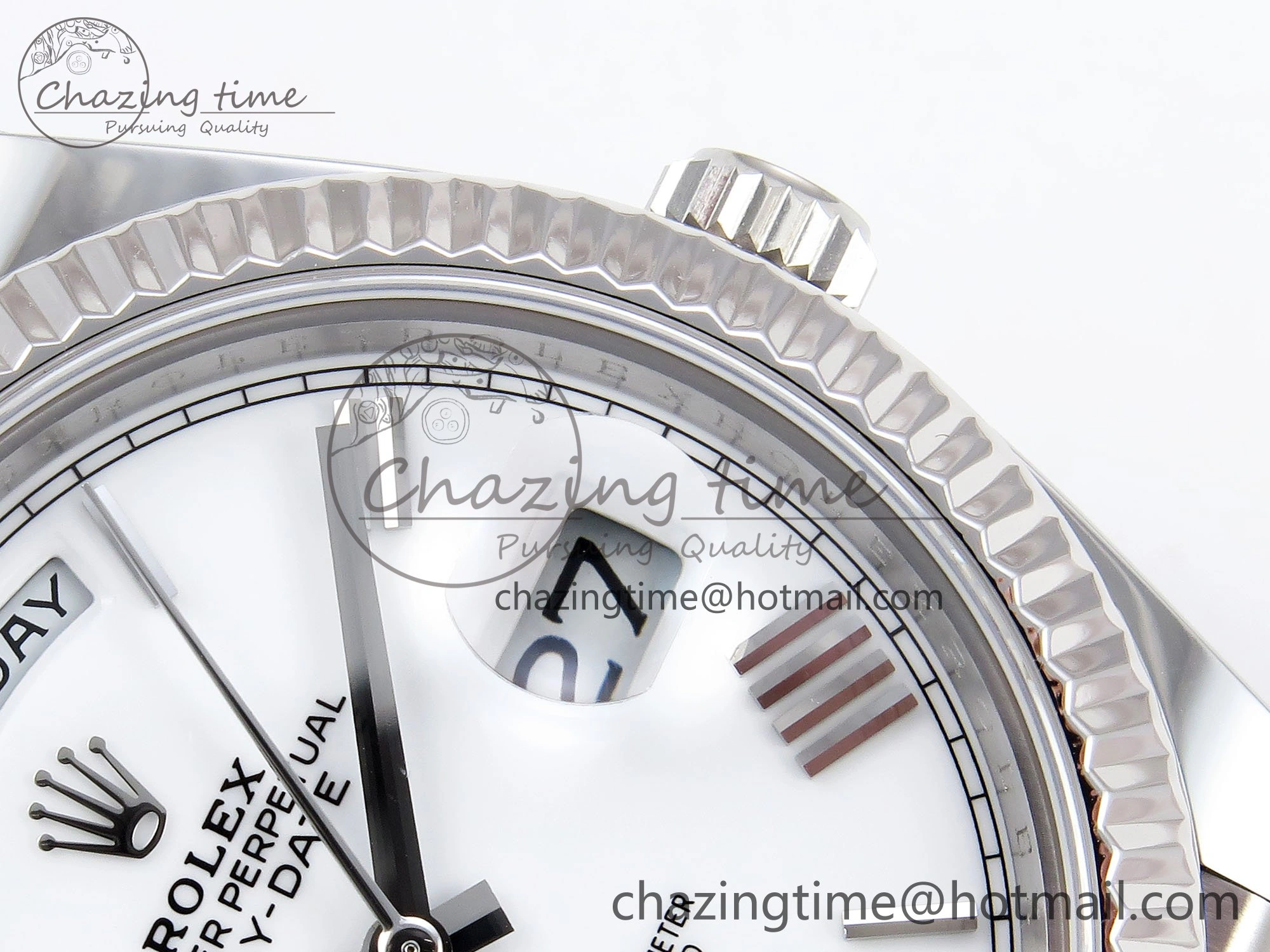 Day Date 40 SS 228239 ARF 1:1 Best Edition White Roman Dial on President Bracelet VR ComfortFit 1515