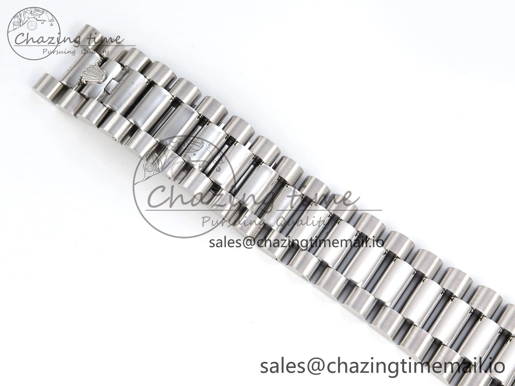 WaterResistant Day Date 40 SS 228239 KF 1:1 Best Edition Green Roman Dial on President Bracelet VR3255 (Gain Weight) 826