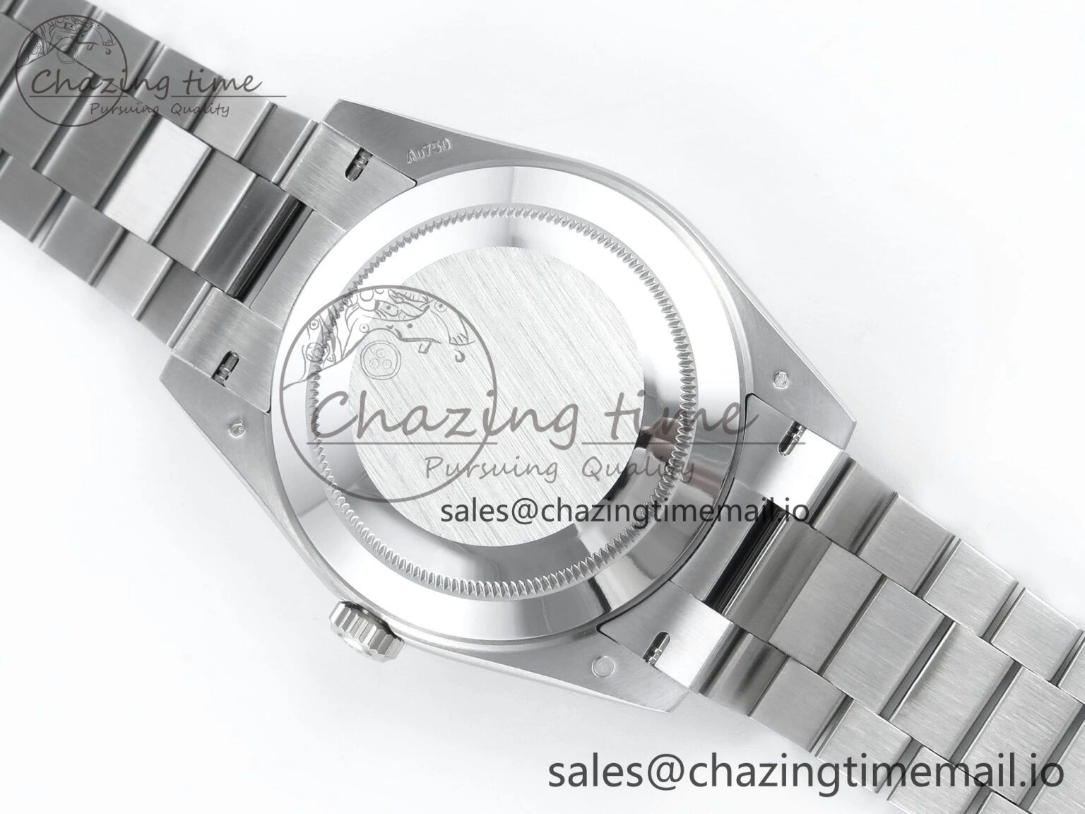 FashionForward Day Date 40 SS 228239 Noob 1:1 Best Edition Blue Ombre Roman Dial on President Bracelet A2836 (Gain Weight) 811
