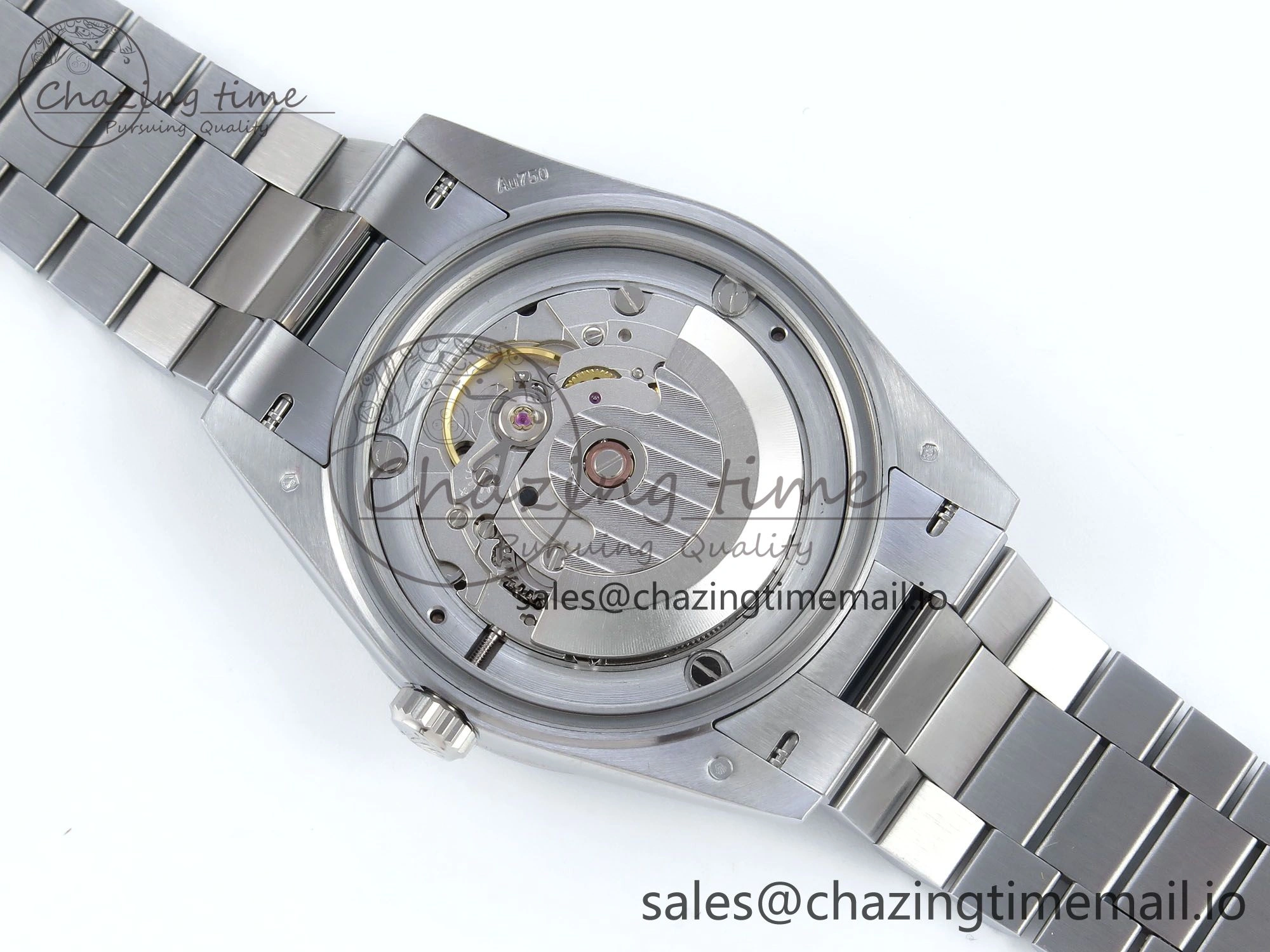 FashionForward Day Date 40 SS 228239 Noob 1:1 Best Edition Blue Ombre Roman Dial on President Bracelet A2836 (Gain Weight) 811