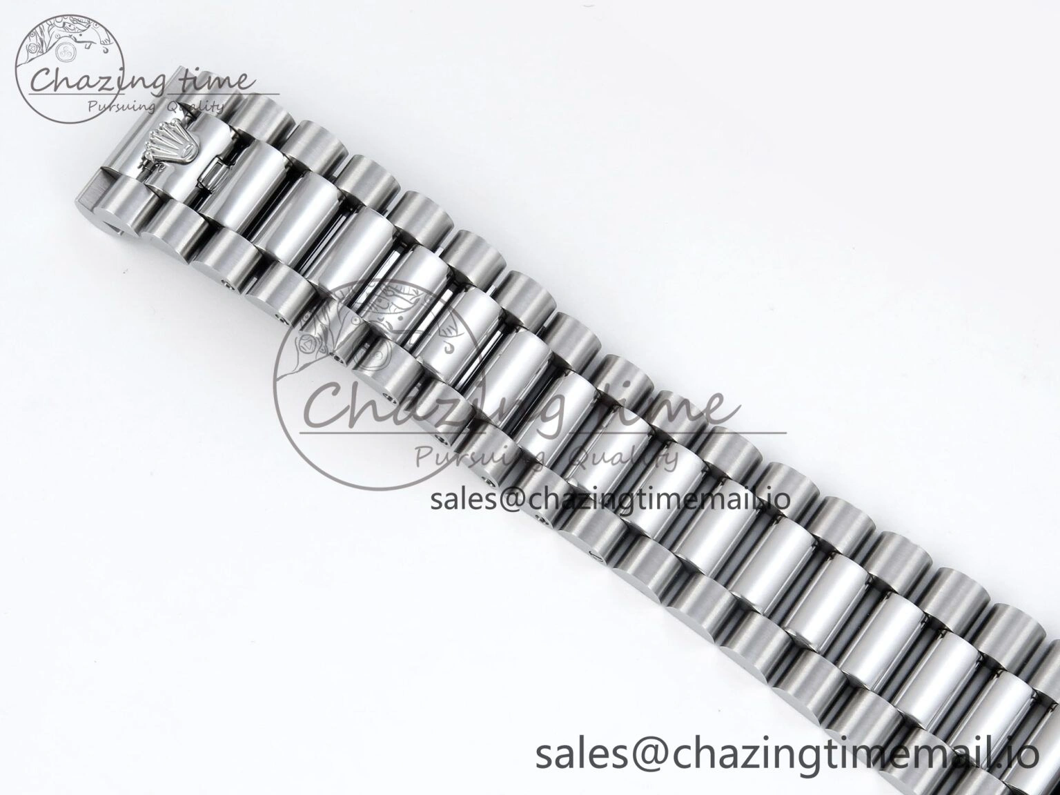 FashionForward Day Date 40 SS 228239 Noob 1:1 Best Edition Blue Ombre Roman Dial on President Bracelet A2836 (Gain Weight) 811
