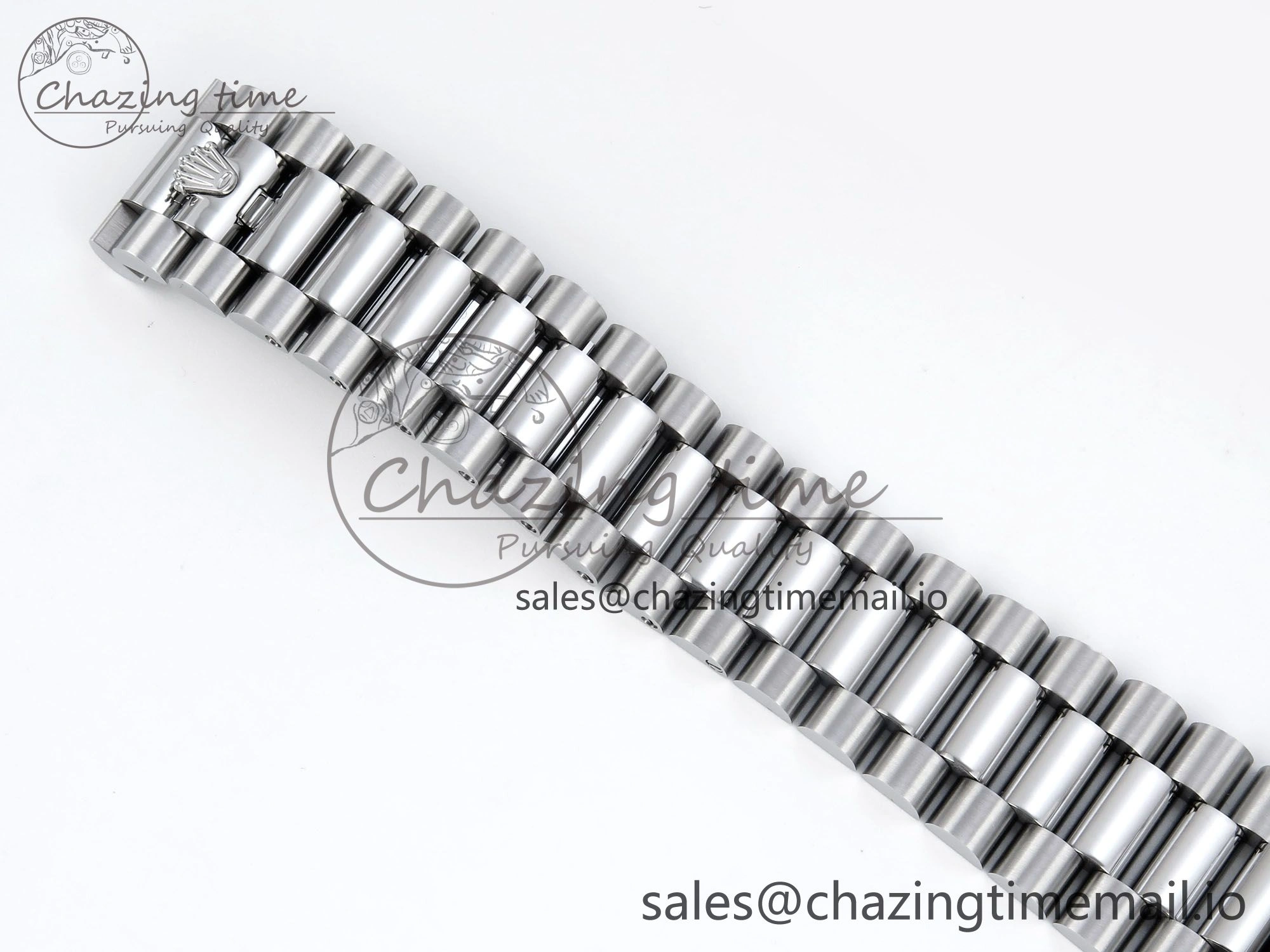 Durable Day Date 40 SS 228239 Noob 1:1 Best Edition Ice Blue Roman Dial on President Bracelet A2836 (Gain Weight) 808