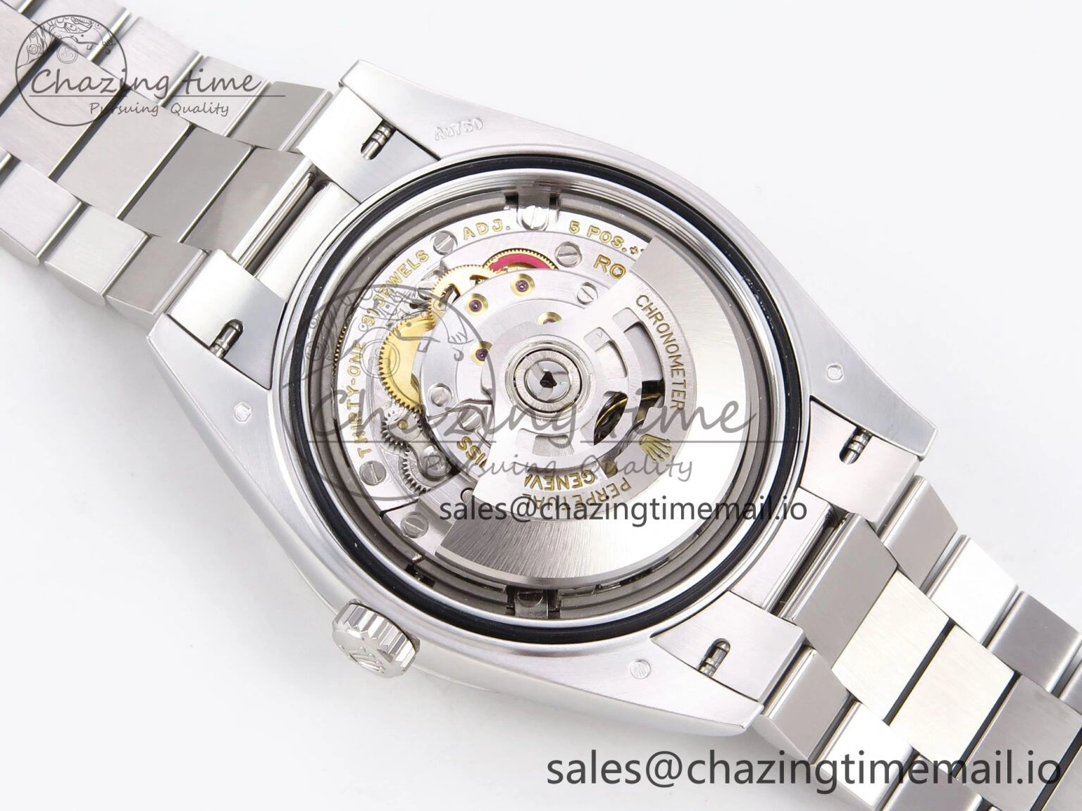 Flexible Day Date 40 SS 228239 THBF 1:1 Best Edition Blue Ombre Roman Dial on President Bracelet VR3255 (Gain Weight) 946
