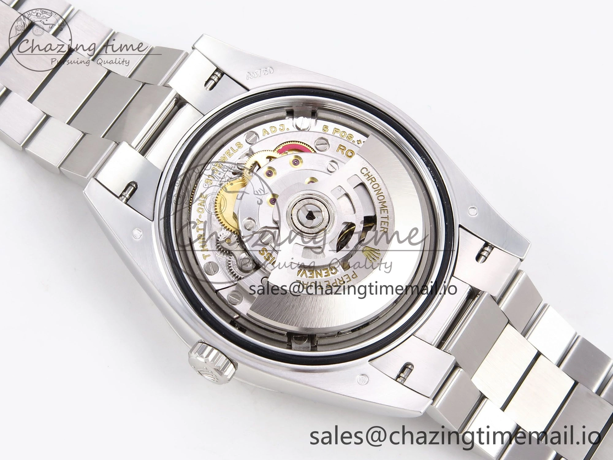 Flexible Day Date 40 SS 228239 THBF 1:1 Best Edition Blue Ombre Roman Dial on President Bracelet VR3255 (Gain Weight) 946