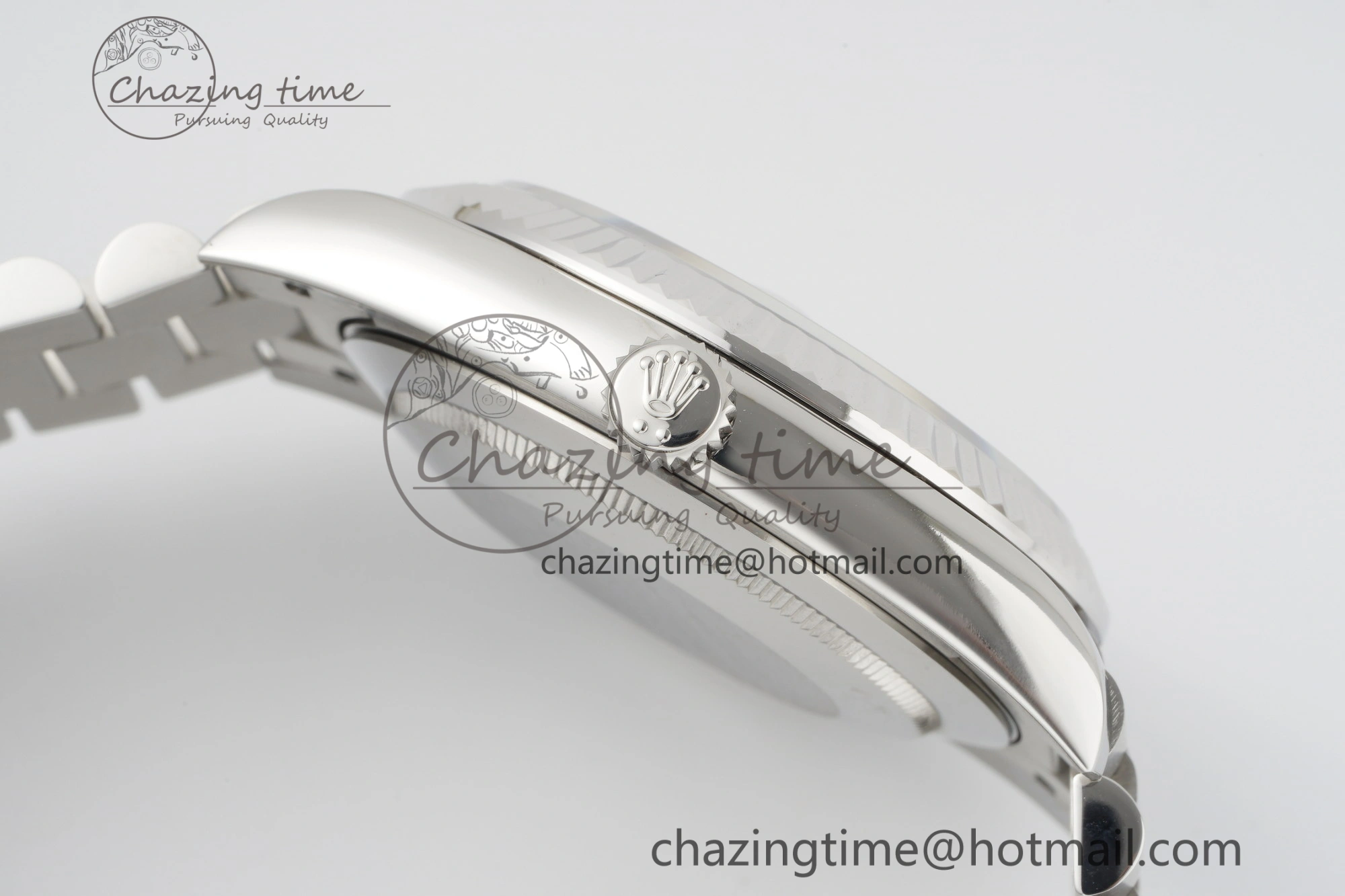 Day Date 40 SS 904L Steel JDF 1:1 Best Edition Meteorite Dial on SS Bracelet A ModernLook 2232
