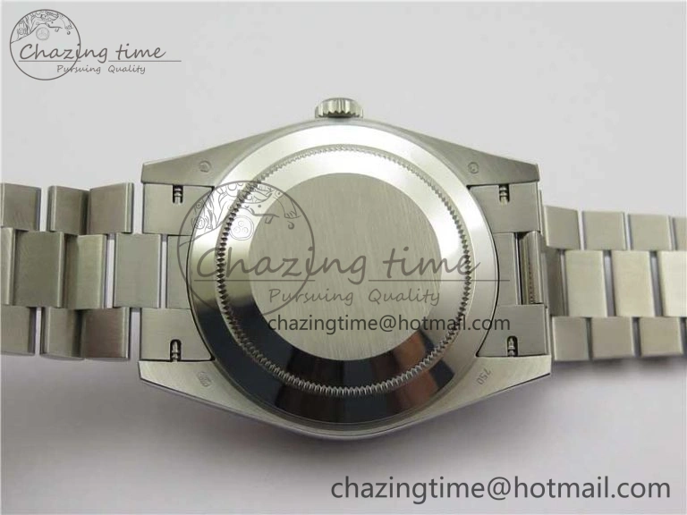 Stretchable Day Date 40 SS Bp Maker 1:1 Best Edition Gray Dial on SS Bracelet A 2547