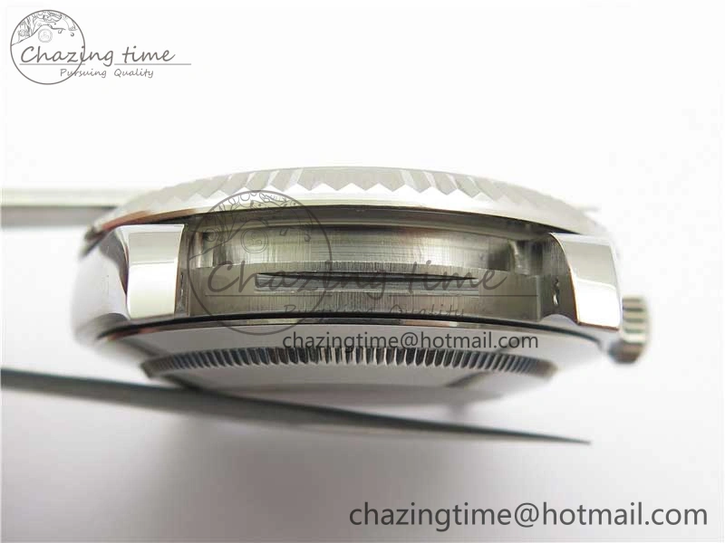 Stretchable Day Date 40 SS Bp Maker 1:1 Best Edition Gray Dial on SS Bracelet A 2547