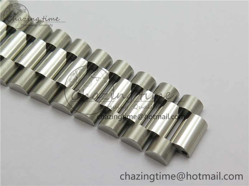 Stretchable Day Date 40 SS Bp Maker 1:1 Best Edition Gray Dial on SS Bracelet A 2547