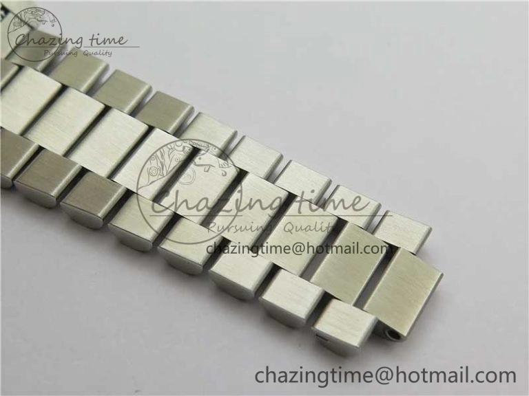 Stretchable Day Date 40 SS Bp Maker 1:1 Best Edition Gray Dial on SS Bracelet A 2547