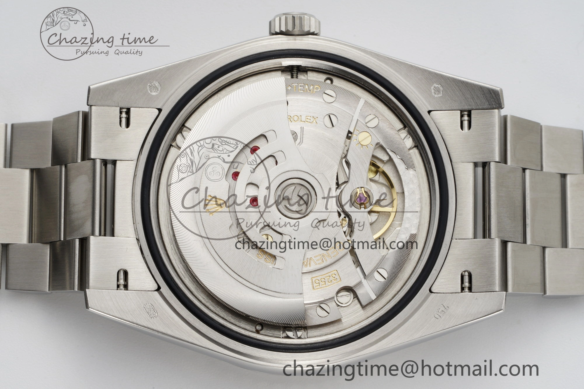 Day Date 40 SS Diamonds Bezel 904L Steel JDF 1:1 Best Edition Meteorite Dial on SS Bracelet A Attractive 2233