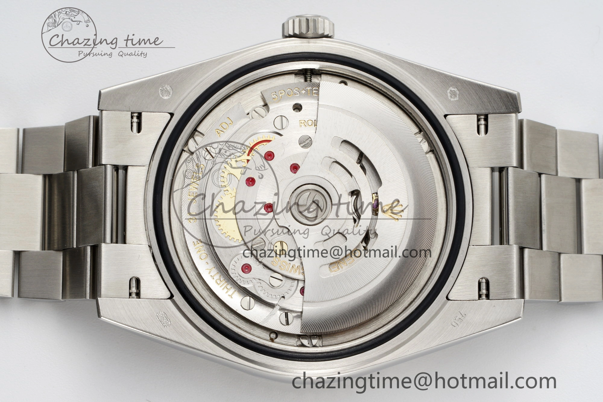 Day Date 40 SS Diamonds Bezel 904L Steel JDF 1:1 Best Edition Meteorite Dial on SS Bracelet A Attractive 2233