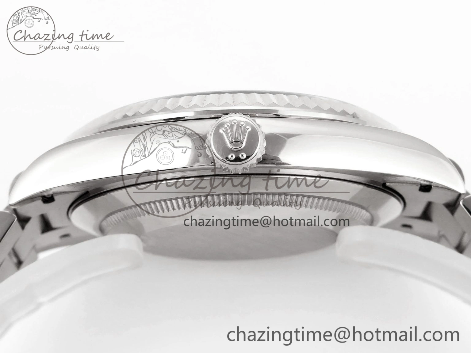 Original Day-Date 40 SS GSF Gain Weight Meteorite Crystal Dial on President Bracelet A 1916