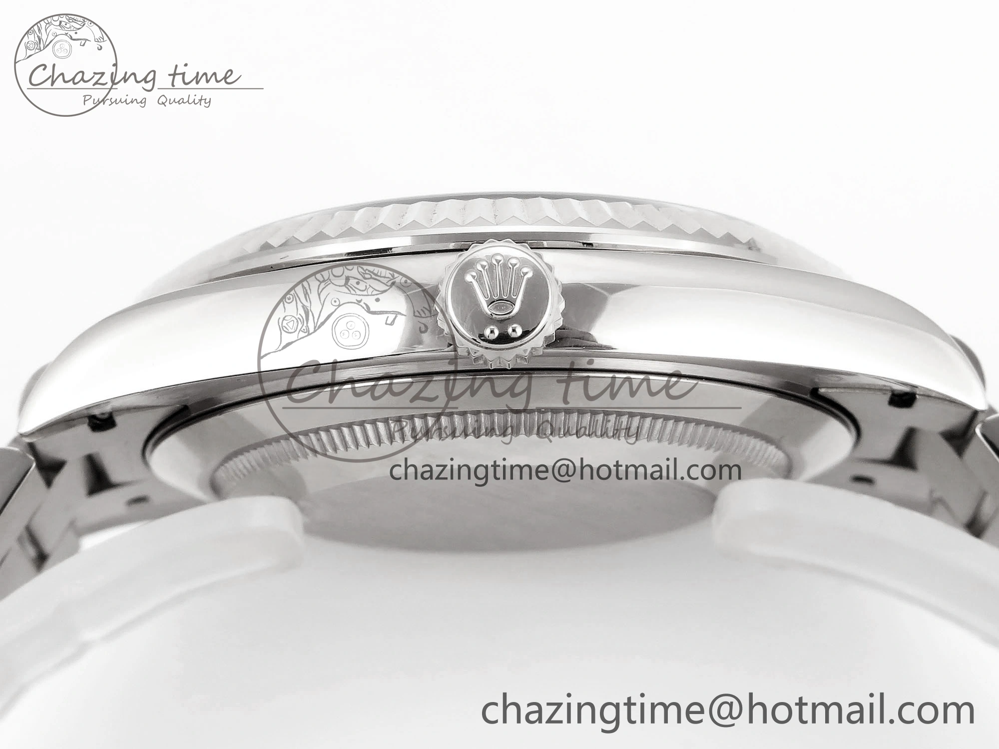 Original Day-Date 40 SS GSF Gain Weight Meteorite Crystal Dial on President Bracelet A 1916
