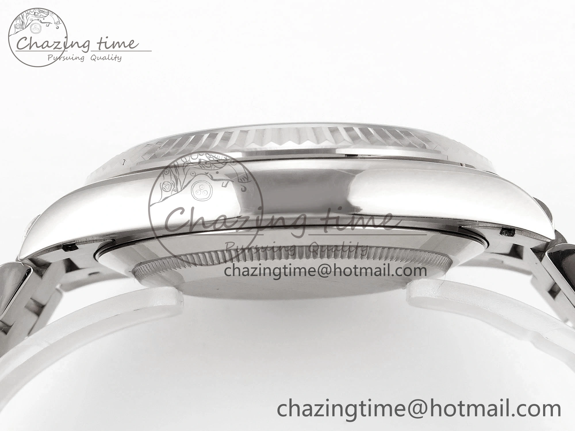 Original Day-Date 40 SS GSF Gain Weight Meteorite Crystal Dial on President Bracelet A 1916