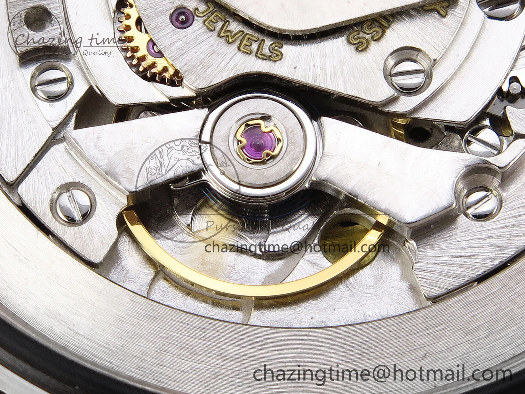 Original Day-Date 40 SS GSF Gain Weight Meteorite Crystal Dial on President Bracelet A 1916