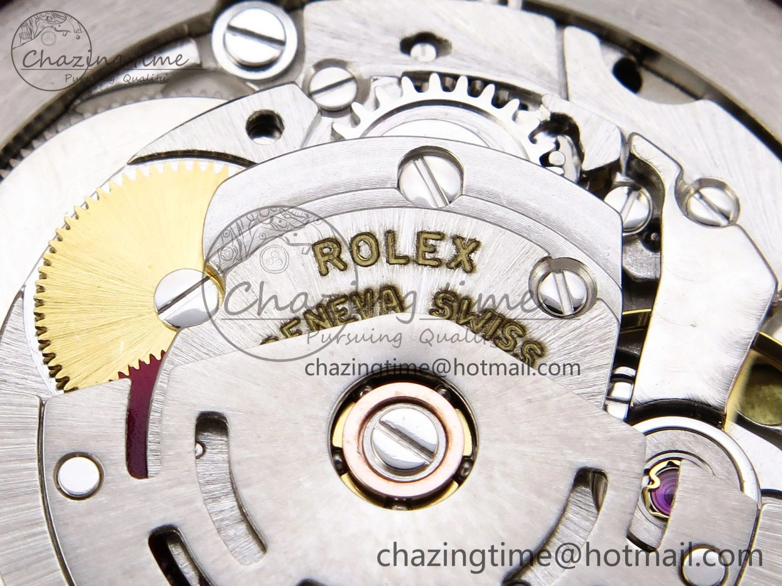 Original Day-Date 40 SS GSF Gain Weight Meteorite Crystal Dial on President Bracelet A 1916