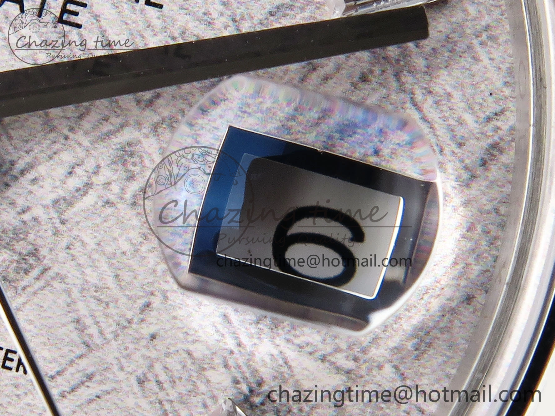 Original Day-Date 40 SS GSF Gain Weight Meteorite Crystal Dial on President Bracelet A 1916