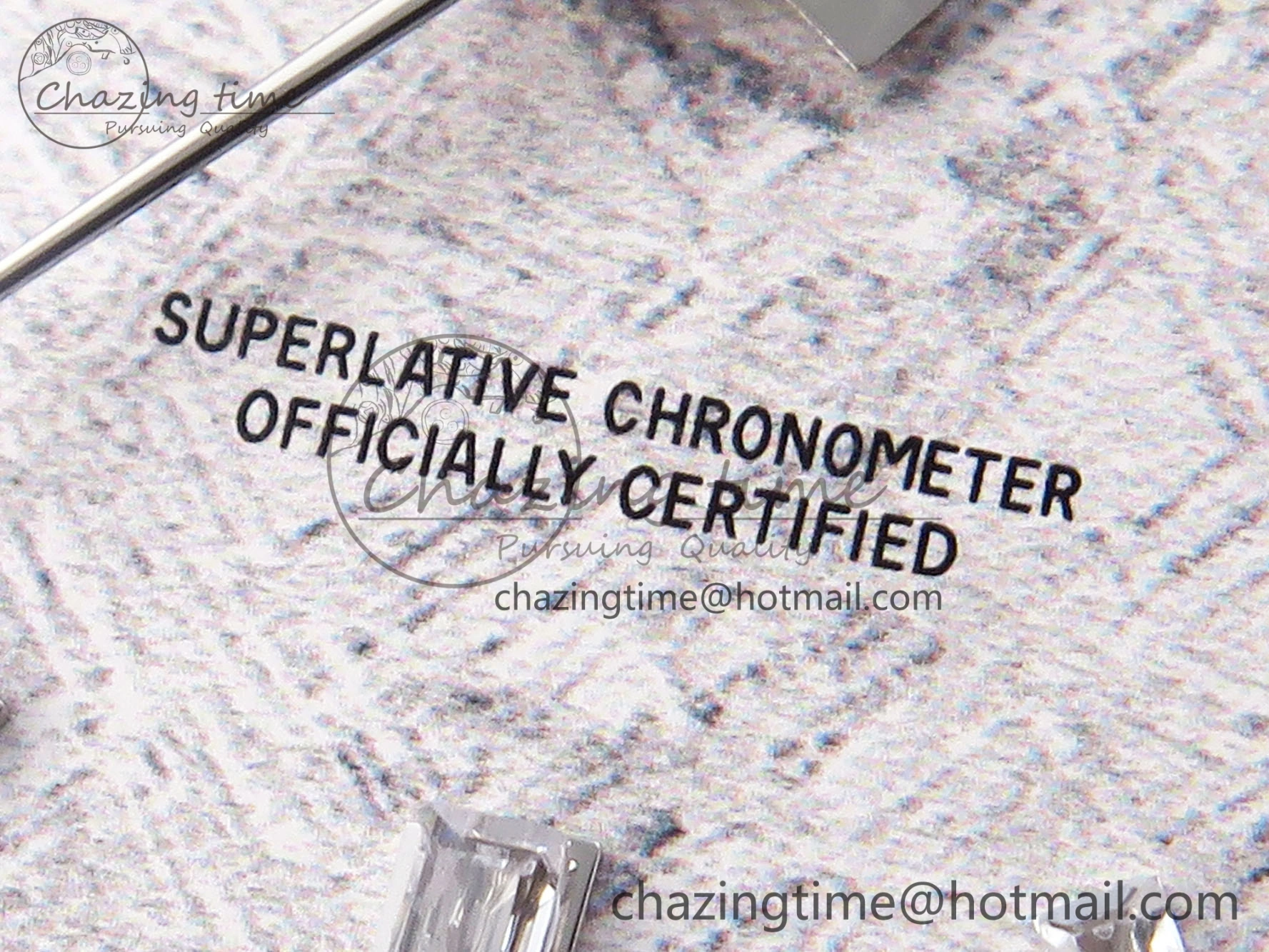 Original Day-Date 40 SS GSF Gain Weight Meteorite Crystal Dial on President Bracelet A 1916